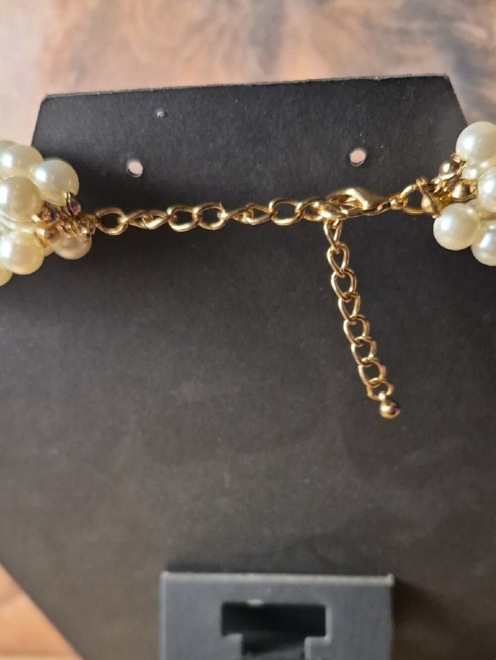 Classic Ivory Pearl Multi-Strand Necklace - Elegant Women’s Jewelry - Picture 3 of 5